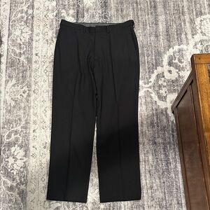 Classic Haggar Black Premium Comfort Men's Dress Pants